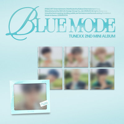 [TUNEXX|تونيكس] {Kpop} (One) TUNEXX - 2nd Mini Album [BLUE MODE] (Individual Mode Ver.) | تونيكس - الألبوم المصغّر الثاني [بلو مود] (نسخة إنديفيجوال مود)