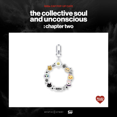 [Billlie|بيلي] {Kpop} (One) Billlie - Billlie & Lovers Circular Acrylic Keyring 75 x 115 mm (Pop-Up Cafe [the collective soul and unconscious: chapter two]) | بيلي - ميدالية أكريليك دائرية بيلي آند لفرز ٧٥ × ١١٥ مم (مقهى البوب أب [the collective soul and