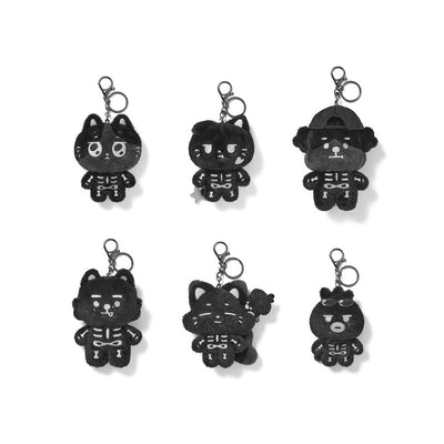 [ENHYPEN|انهايبن] (One) ENHYPEN - SPOOKY ENCHIN Spooky Keyring, 6 Characters (SPOOKY ENCHIN) | انهايبن - ميدالية مفاتيح SPOOKY ENCHIN، ٦ شخصيات (مجموعة SPOOKY ENCHIN)