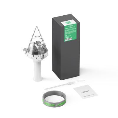 [NEWBEAT|نيوبيت] {Kpop} (Set) NEWBEAT - Official Light Stick + Strap + Wristband (2026) | نيوبيت - العصا الضوئية الرسمية مع حزام ومعصمة (٢٠٢٦)