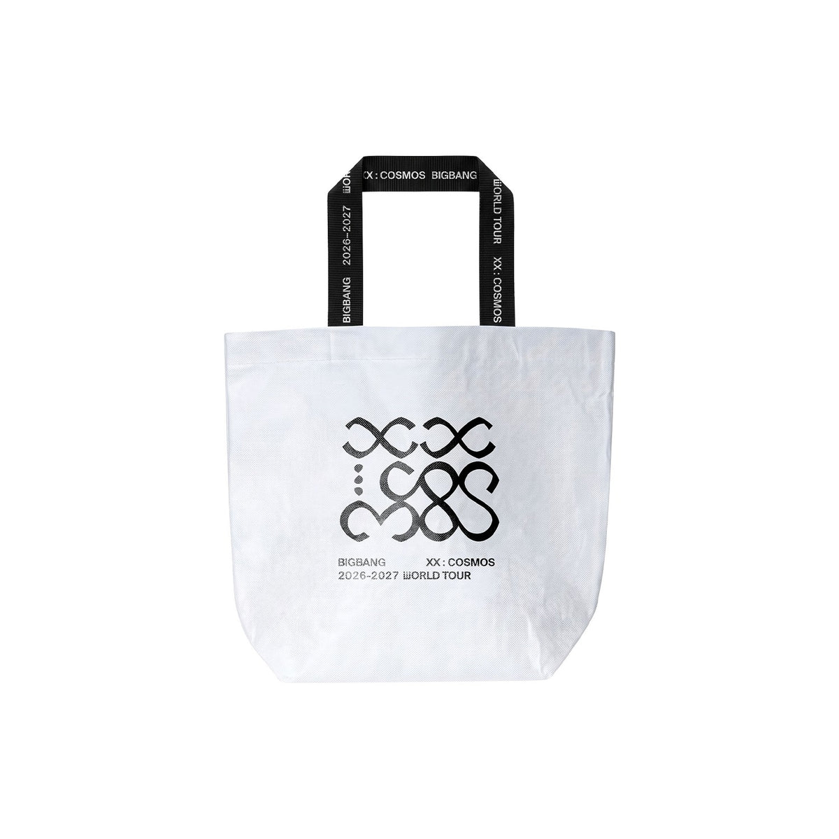 [BIGBANG|بيق بانق] {Kpop} (One) BIGBANG - Tour Reusable Bag Size M (BIGBANG 2026-2027 WORLD TOUR [XX : COSMOS]) | بيق بانق - حقيبة قابلة لإعادة الاستخدام مقاس M (جولة بيق بانق العالمية ٢٠٢٦-٢٠٢٧ [إكس إكس : كوزموس])