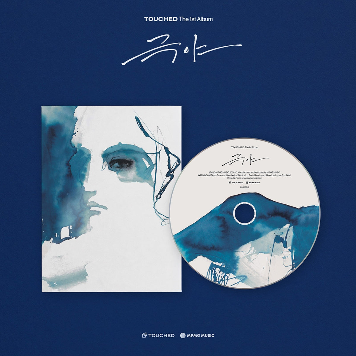 [TOUCHED|تاتشد] {Kpop} (One) TOUCHED - The 1st Full Album [Kaamos] (Digipak Ver.) 132 x 177 mm, 64p Photobook | تاتشد - الألبوم الكامل الأول [Kaamos] (نسخة الديجيباك)