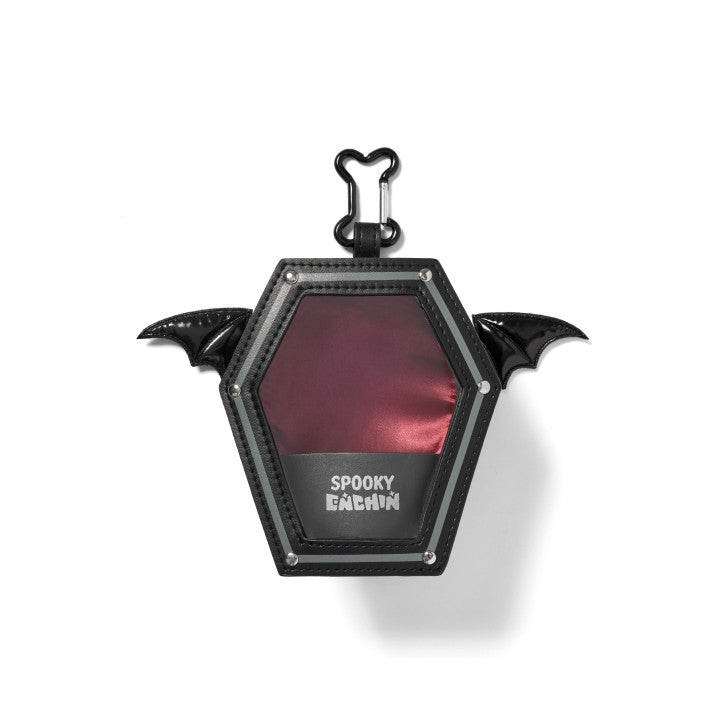 [ENHYPEN|انهايبن] (One) ENHYPEN - SPOOKY ENCHIN Pouch Bag Keyring 14 x 21.5 x 8 cm (SPOOKY ENCHIN) | انهايبن - حقيبة صغيرة بميدالية مفاتيح سبوكي إنشين 14 × 21.5 × 8 سم