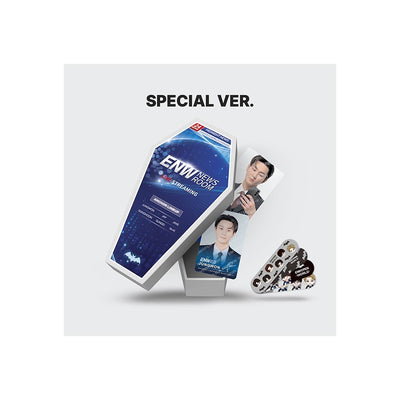 [ENHYPEN|انهايبن] (Set) ENHYPEN - World Coupon Card Collection [NEWS ROOM] Special Ver. 10.6 x 19 x 4 cm | انهايبن - مجموعة بطاقات الكوبون العالمية [نيوز روم] النسخة الخاصة ١٠٫٦ × ١٩ × ٤ سم