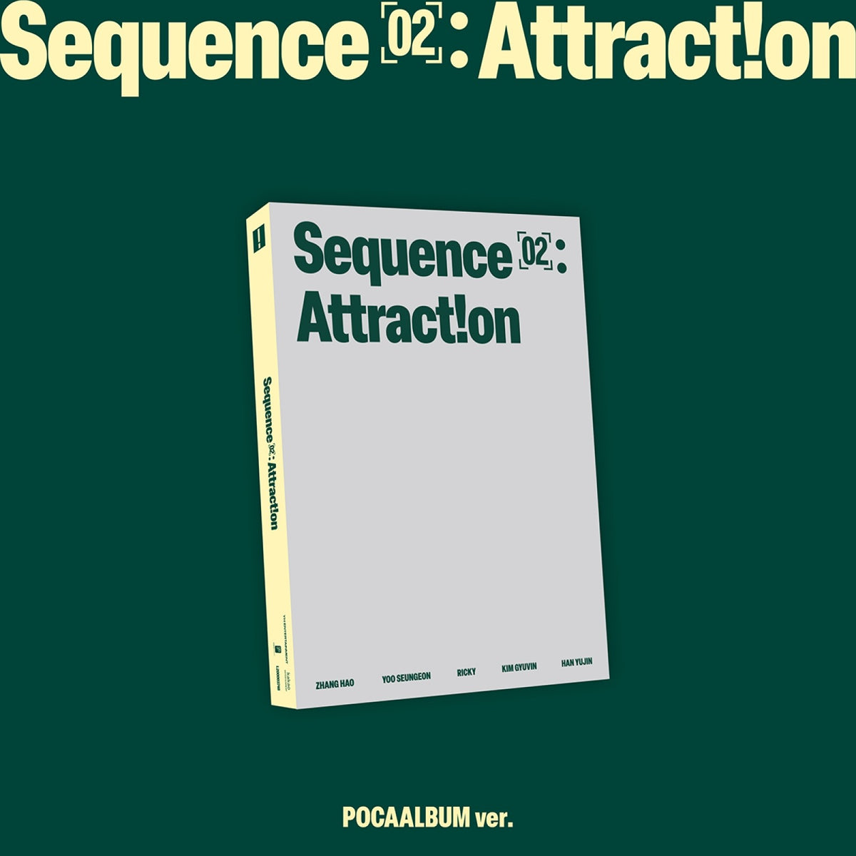 [AND2BLE|أنديبل] {Kpop} (One) AND2BLE - The 2nd Mini Album [Sequence 02: Attraction] (POCAALBUM Ver.) | أنديبل - الألبوم المصغّر الثاني [Sequence 02: Attraction] (نسخة بوكا ألبوم)