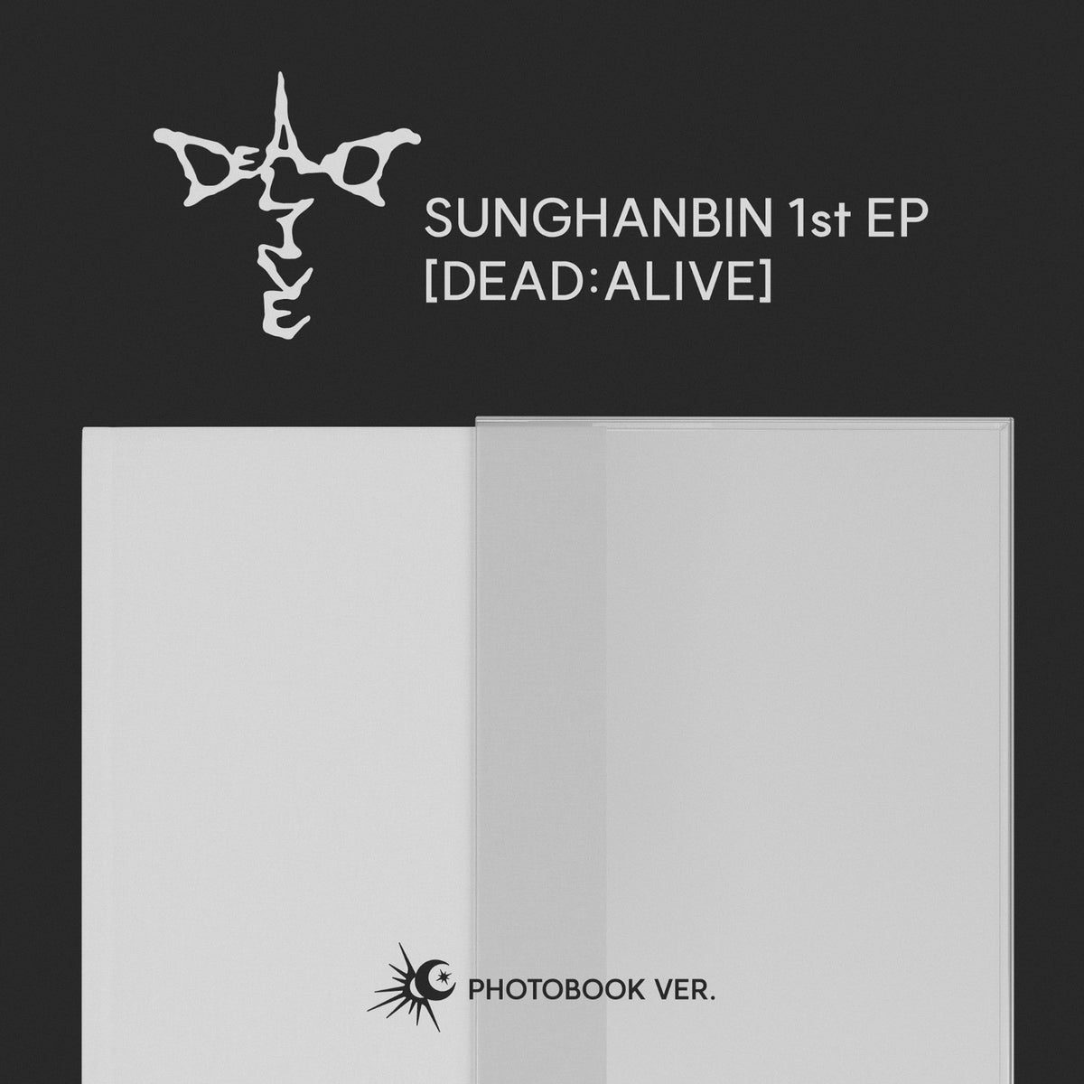 [ZEROBASEONE|زيروبيسون] {Kpop} (One) SUNG HANBIN (ZEROBASEONE) - The 1st EP [DEAD:ALIVE] (Photobook Ver. - Nocturne, 18.5 x 25.3 cm, 72p) | سونغ هانبين - الألبوم القصير الأول [DEAD:ALIVE] (نسخة كتيّب الصور - Nocturne)