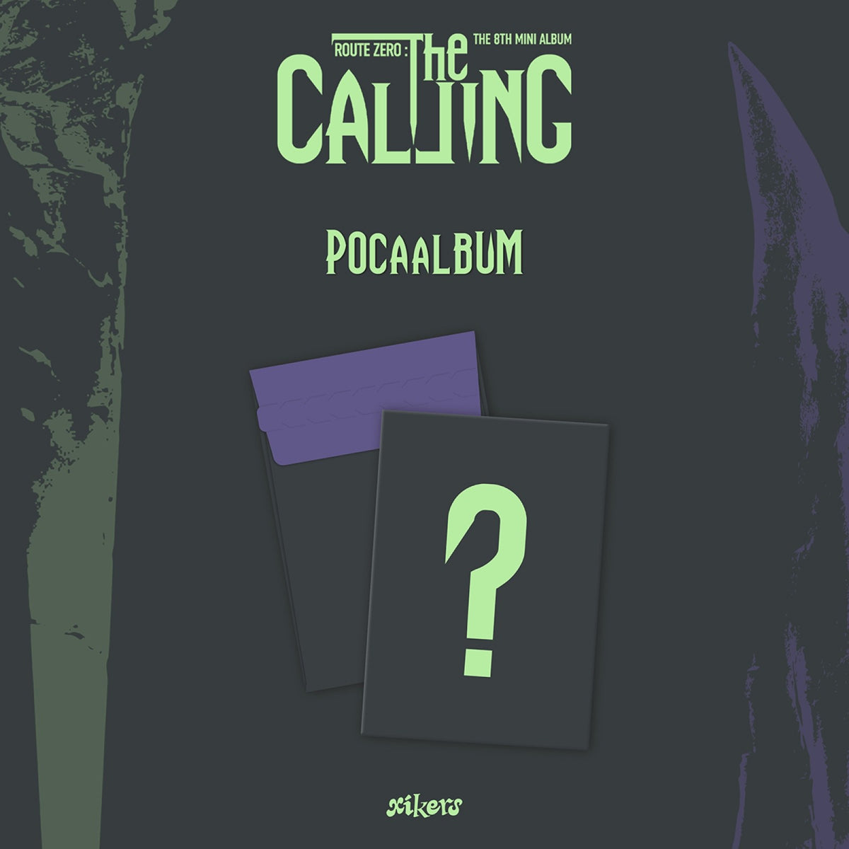 [xikers|زايكرز] {Kpop} (One) XIKERS - The 8th Mini Album [ROUTE ZERO : The CALLING] (POCAALBUM Ver.) QR Card + 3 Photocards | زايكرز - الألبوم المصغر الثامن [ROUTE ZERO : The CALLING] (نسخة POCAALBUM)