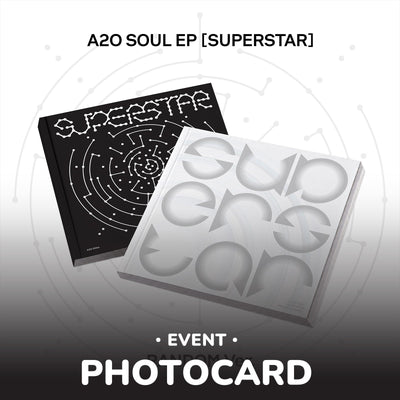 [A2O SOUL|إيه تو أو سول] {Kpop} (One) A2O SOUL - EP [SUPERSTAR] (SOUL Ver. or CONSTELLATION Ver., Shipped at Random) | إيه تو أو سول - الألبوم المصغر [سوبرستار] (نسخة سول أو كونستيليشن - تُشحن عشوائياً)