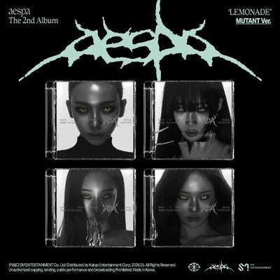 [aespa|إسبا] {Kpop} (One) aespa - The 2nd Album [LEMONADE] (MUTANT Ver.) | إسبا - الألبوم الثاني [ليموناضة] (نسخة MUTANT)
