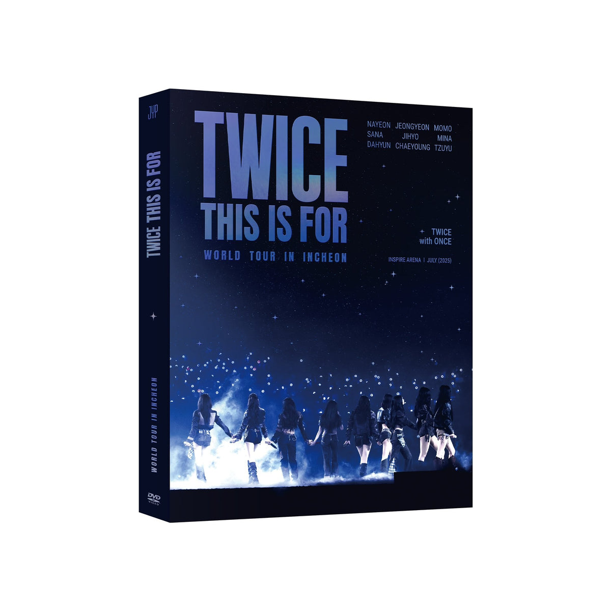 [Twice|توايس] {Kpop} (One) TWICE - <THIS IS FOR> World Tour in Incheon DVD (2 Discs) | توايس - دي في دي جولة <ذيس إز فور> العالمية في إنتشون (قرصان)