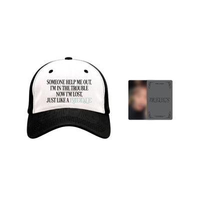 [PARK JI HOON|بارك جي هون] {Kpop} (One) PARK JI HOON - Ball Cap Free size — circumference 58 cm, height 17 cm, brim 7.5 cm (2026 PARK JI HOON ASIA FANCON [RE:FLECT] ENCORE IN SEOUL) | بارك جي هون - كاب بيسبول (فانكون بارك جي هون الآسيوي 2026 [ري:فلكت] الح