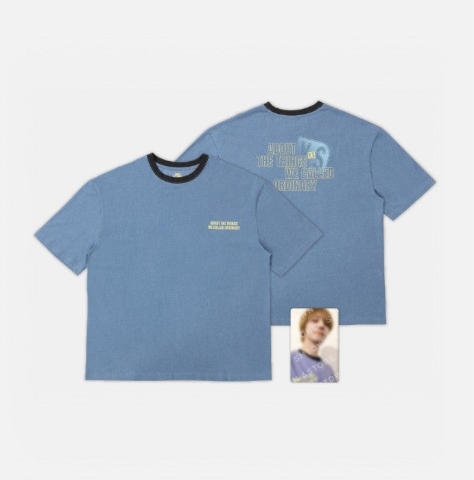 [YESUNG|ييسونغ] {Kpop} (Set) YESUNG - T-Shirt + Photo Card (About The Things We Called Ordinary Ver.) (10th Anniversary Tour) | ييسونغ - تي شيرت + بطاقة صور (نسخة About The Things We Called Ordinary) (جولة الذكرى العاشرة)