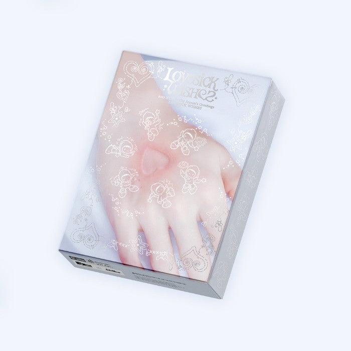 [NCT|ان سي تي] (Set) NCT WISH - 2027 Season's Greetings [LOVESICK WISH] 18 x 24.5 x 6 cm, Desk Calendar + Handy Diary + Photo Book + Mini Poster Set + Postcard Set + Photo Card Set | إن سي تي ويش - تحية الموسم 2027 [لوفسيك ويش]