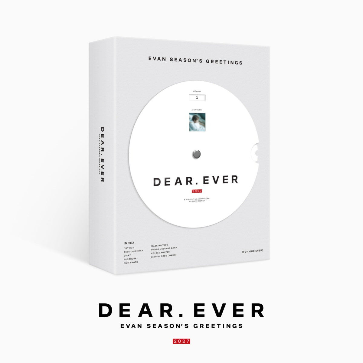[EVAN|إيفان] {Kpop} (Set) EVAN - 2027 Season's Greetings [DEAR. EVER] | إيفان - تهاني الموسم 2027 [ديير. إيفر]