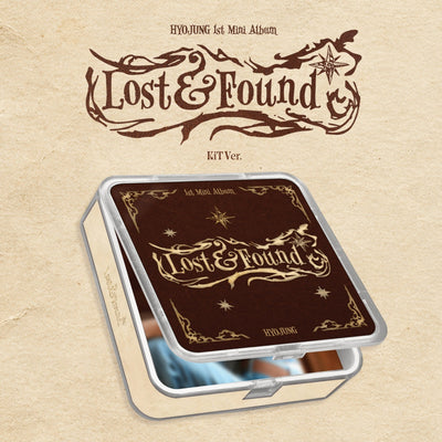 [HYOJUNG|هيوجونغ] {Kpop} (One) HYOJUNG (OH MY GIRL) - The 1st Mini Album [Lost&Found] 11 x 11 x 3 cm (KiT Ver.) | هيوجونغ (اوه ماي قيرل) - الألبوم المصغّر الأول [Lost&Found] (نسخة KiT)