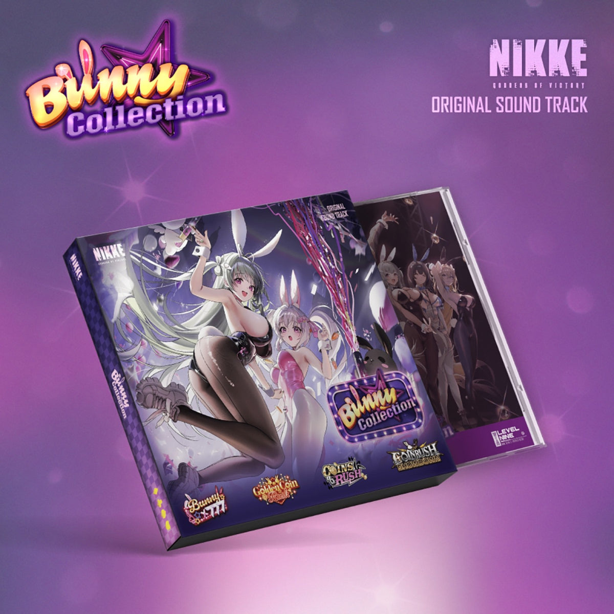 [LEVEL NINE|ليفل ناين] {Kpop} (One) LEVEL NINE - Bunny Collection Album (NIKKE: Goddess of Victory Original Soundtrack) | ليفل ناين - ألبوم Bunny Collection (الموسيقى التصويرية للعبة NIKKE)