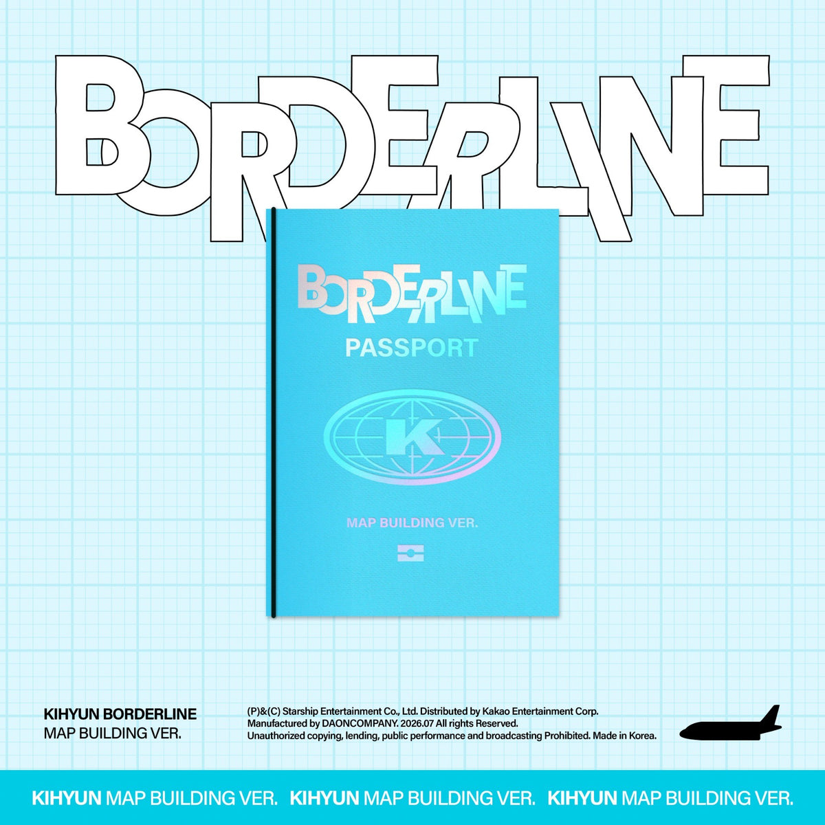 [Monsta X|مونستا اكس] {Kpop} (One) MONSTA X KIHYUN - EP [BORDERLINE] (Map Building Ver.) | مونستا اكس كيهيون - الألبوم القصير [بوردرلاين] (نسخة ماب بيلدينغ)