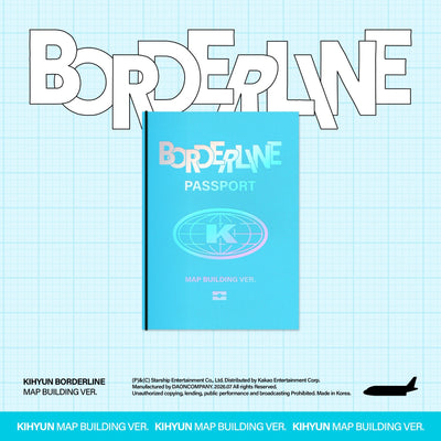 [Monsta X|مونستا اكس] {Kpop} (One) MONSTA X KIHYUN - EP [BORDERLINE] (Map Building Ver.) | مونستا اكس كيهيون - الألبوم القصير [بوردرلاين] (نسخة ماب بيلدينغ)