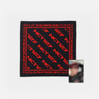 [NCT 127|ان سي تي 127] (One) NCT 127 - Bandana Set 55 x 55 cm (2026 CONCERT [NEO CITY SEOUL : THE REDLINE]) | ان سي تي 127 - طقم بندانا ٥٥ × ٥٥ سم (حفل ٢٠٢٦ [NEO CITY SEOUL : THE REDLINE])