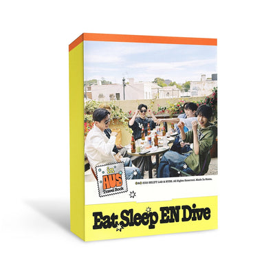 [ENHYPEN|إنهايبن] (Set) ENHYPEN - Travel Book [Eat Sleep EN Dive in AUS] 153 x 214 x 25 mm | إنهايبن - كتاب الرحلة [Eat Sleep EN Dive in AUS] ١٥٣ × ٢١٤ × ٢٥ مم