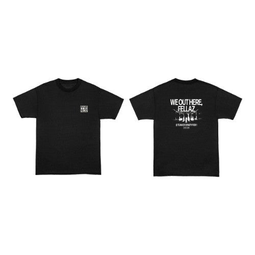 [ATEEZ|أتيز] (One) ATEEZ - T-Shirt ver.A (Black) (Pop-up '8ROOM') | أتيز - تيشيرت ver.A (أسود) (بوب أب 8ROOM)