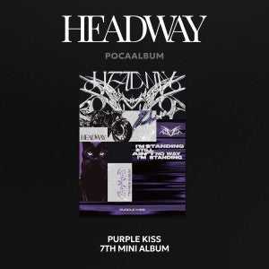[PURPLE KISS|بيربل كيس] {Kpop} (One) PURPLE KISS - 7th Mini Album [HEADWAY] (POCAALBUM Ver.) | بيربل كيس - الألبوم المصغّر السابع (نسخة بوكا ألبوم)