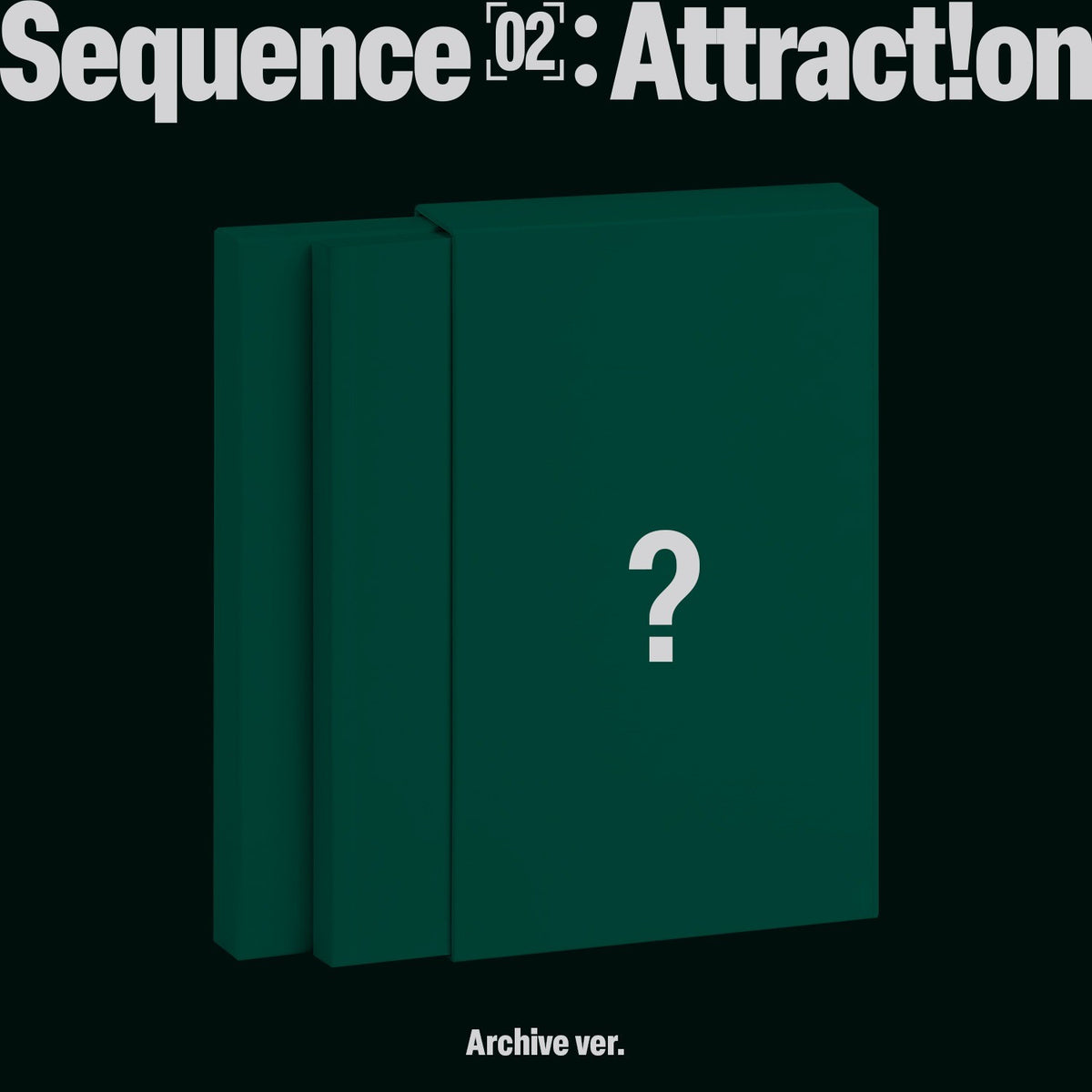 [AND2BLE|آند تو بل] {Kpop} (One) AND2BLE - The 2nd Mini Album [Sequence 02: Attraction] (Archive Ver.) 160 x 220 x 22 mm | آند تو بل - الألبوم المصغّر الثاني [Sequence 02: Attraction] (نسخة آركايف)