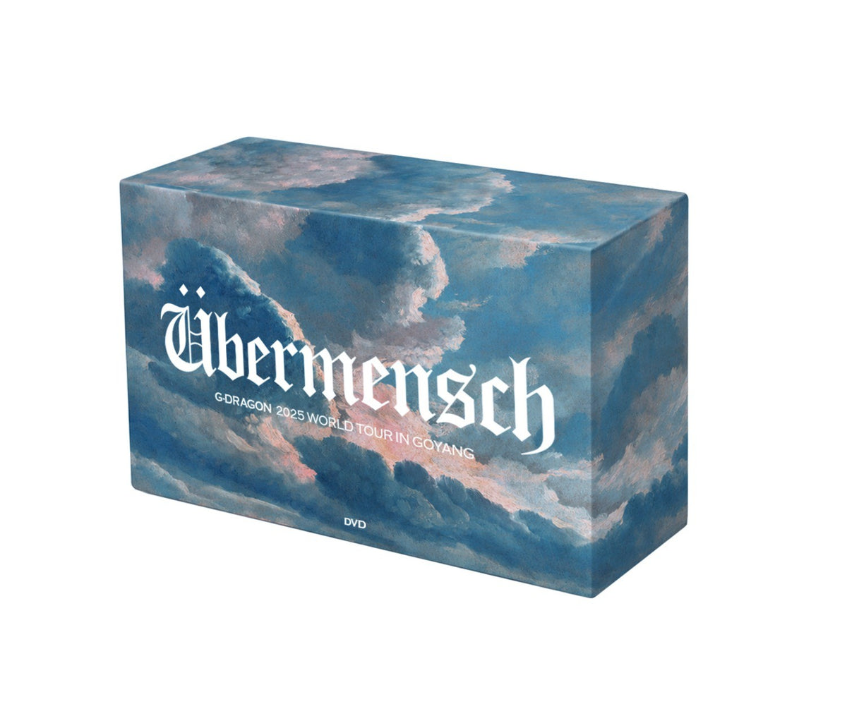 [G-DRAGON|جي دراقون] {Kpop} (Set) G-DRAGON - ÜBERMENSCH 2025 World Tour in Goyang DVD (Normal Ver.) | جي دراقون - دي في دي جولة ÜBERMENSCH العالمية ٢٠٢٥ في غويانغ (النسخة العادية)