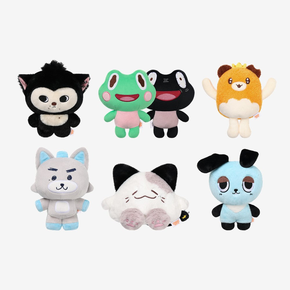 [KickFlip|كيك فليب] {Kpop} (One) KICKFLIP - KICKDOONGS Plush Original Ver. 15 - 28 cm (Choose Character) (KICK OFF THE WALL Pt.1 Pop-Up Store) | كيك فليب - دمية كيك دونغز النسخة الأصلية 15 - 28 سم (اختاري الشخصية) (متجر كيك أوف ذا وول الجزء الأول المؤقت)
