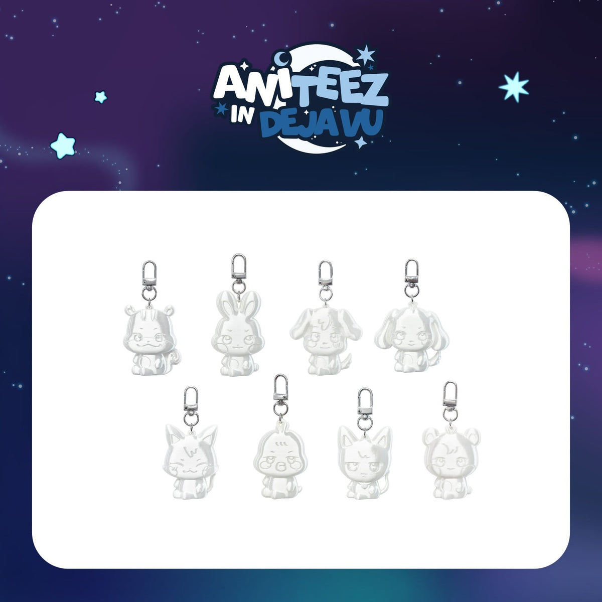 [ATEEZ|أتيز] (One) ATEEZ - ANITEEZ Can Opener Keyring approx. 5.2 x 6.2 cm (Pop-up [ANITEEZ IN DEJA VU]) | أتيز - ميدالية مفاتيح فتّاحة علب أنيتيز نحو ٥٫٢ × ٦٫٢ سم (بوب أب [أنيتيز إن ديجا فو])