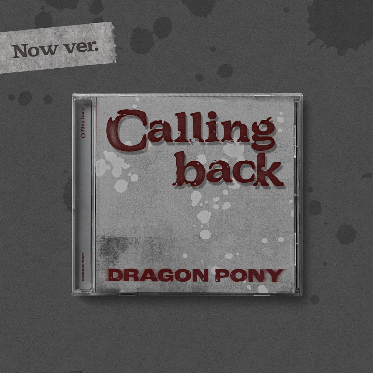 [Dragon Pony|دراغون بوني] {Kpop} (One) DRAGON PONY - The 1st Single Album [Calling back] (Now Ver., Jewel Case + String Bracelet) | دراغون بوني - ألبوم الأغنية المنفردة الأول [كولينغ باك] (نسخة ناو مع سوار)
