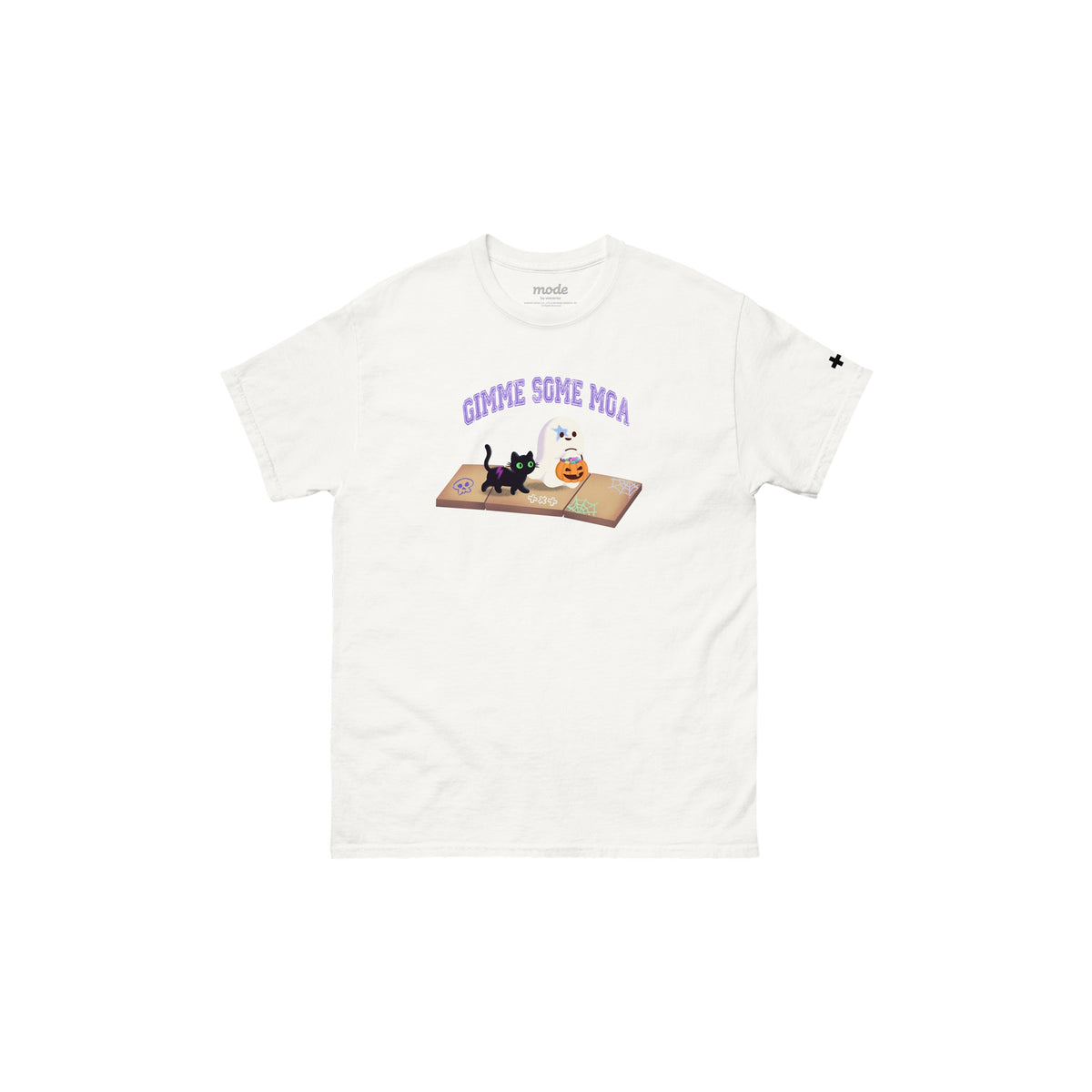 [TXT|تي اكس تي] (One) TOMORROW X TOGETHER - GIMME SOME MOA S/S Tee (White, Size S-3XL) | تومورو × توغيذر - تي شيرت GIMME SOME MOA (أبيض، مقاسات S حتى 3XL)
