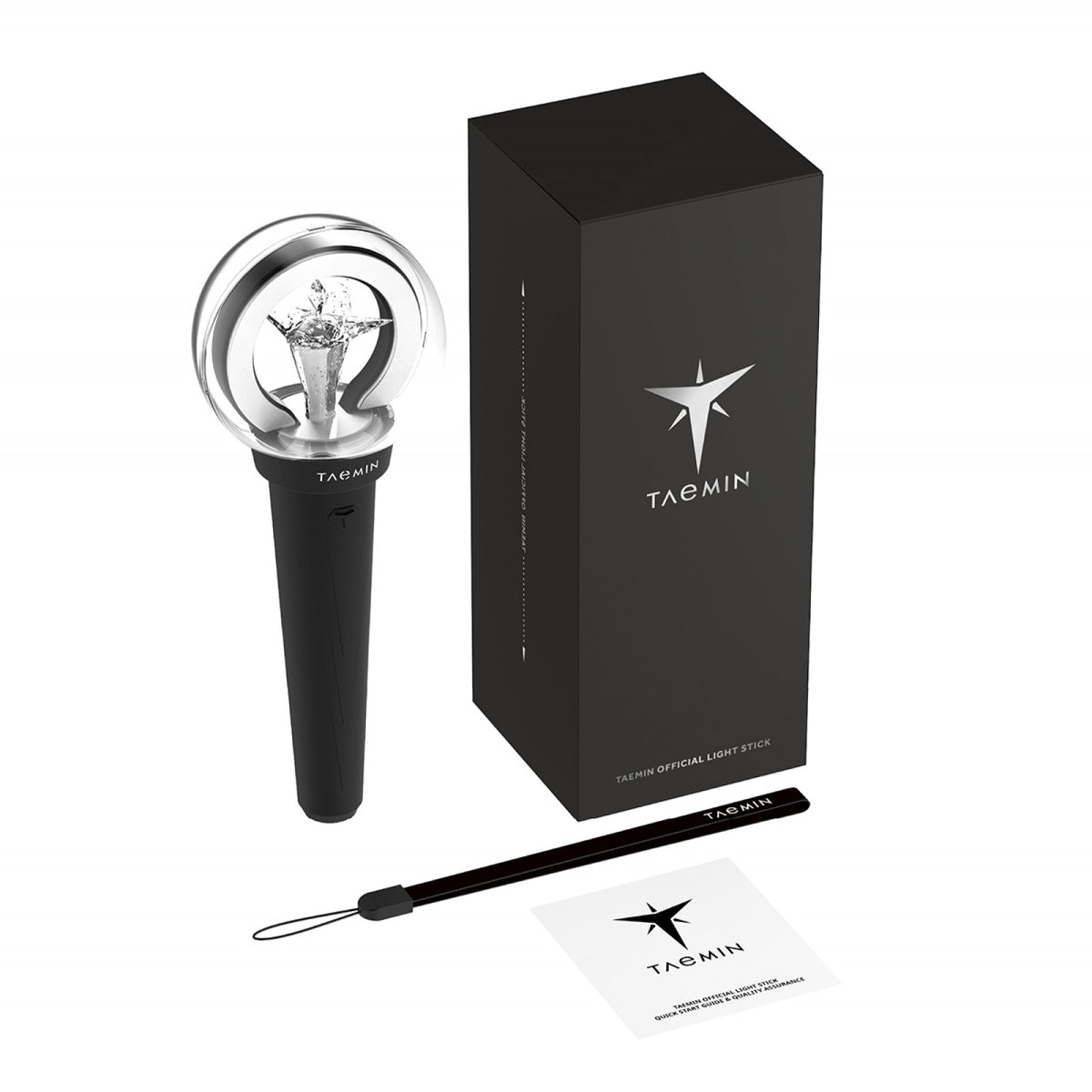 [SHINee|شايني] (Set) SHINee TAEMIN - Official Light Stick + Strap | شايني تايمين - العصا الضوئية الرسمية + حزام