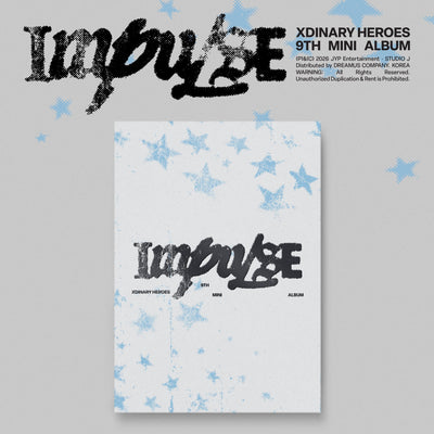 [Xdinary Heroes|إكسدينري هيروز] {Kpop} (One) XDINARY HEROES - The 9th Mini Album [IMPULSE] (Postcard Book Ver., 10.5 x 15 cm) | إكسدينري هيروز - الألبوم المصغّر التاسع [IMPULSE] (نسخة كتاب البطاقات البريدية)