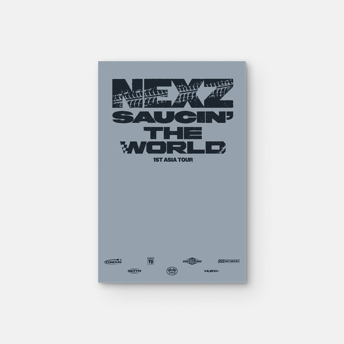[NEXZ|نيكسز] {Kpop} (One) NEXZ - Postcard Book 10 x 15 cm, 20 Pages (NEXZ 1ST ASIA TOUR <SAUCIN' THE WORLD>) | نيكسز - كتيّب بطاقات بريدية 10 × 15 سم، 20 صفحة