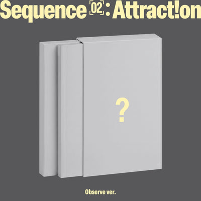 [AND2BLE|آند تو بل] {Kpop} (One) AND2BLE - The 2nd Mini Album [Sequence 02: Attraction] (Observe Ver.) 160 x 220 x 22 mm | آند تو بل - الألبوم المصغّر الثاني [Sequence 02: Attraction] (نسخة أوبزيرف)