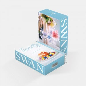 [SWAN|سوان] {Kpop} (One) SWAN - 1st Single Album [Twenty] (Prod. Jungkey) Cassette Tape Album, Sleeve Case 72 x 110 x 35 mm | سوان - الألبوم الفردي الأول [Twenty] ألبوم شريط كاسيت