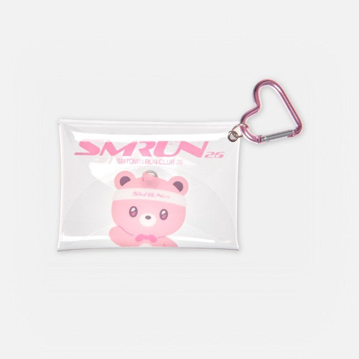 [SMTOWN|إس إم تاون] {Kpop} (One) SMTOWN RUN CLUB 26 - Clear PVC Pouch 11.2 x 7.5 cm | إس إم تاون ران كلوب 26 - حقيبة شفافة صغيرة