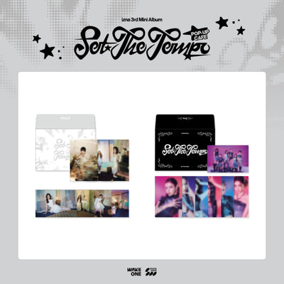[izna|إزنا] {Kpop} (Set) IZNA - Film Photo Set 150 x 100 mm, 7 pcs (A / B Ver.) (Pop-up [Set the Tempo]) | إزنا - طقم صور فيلمية ١٥٠ × ١٠٠ ملم، ٧ قطع (نسخة A / B) (بوب أب [سِت ذا تيمبو])