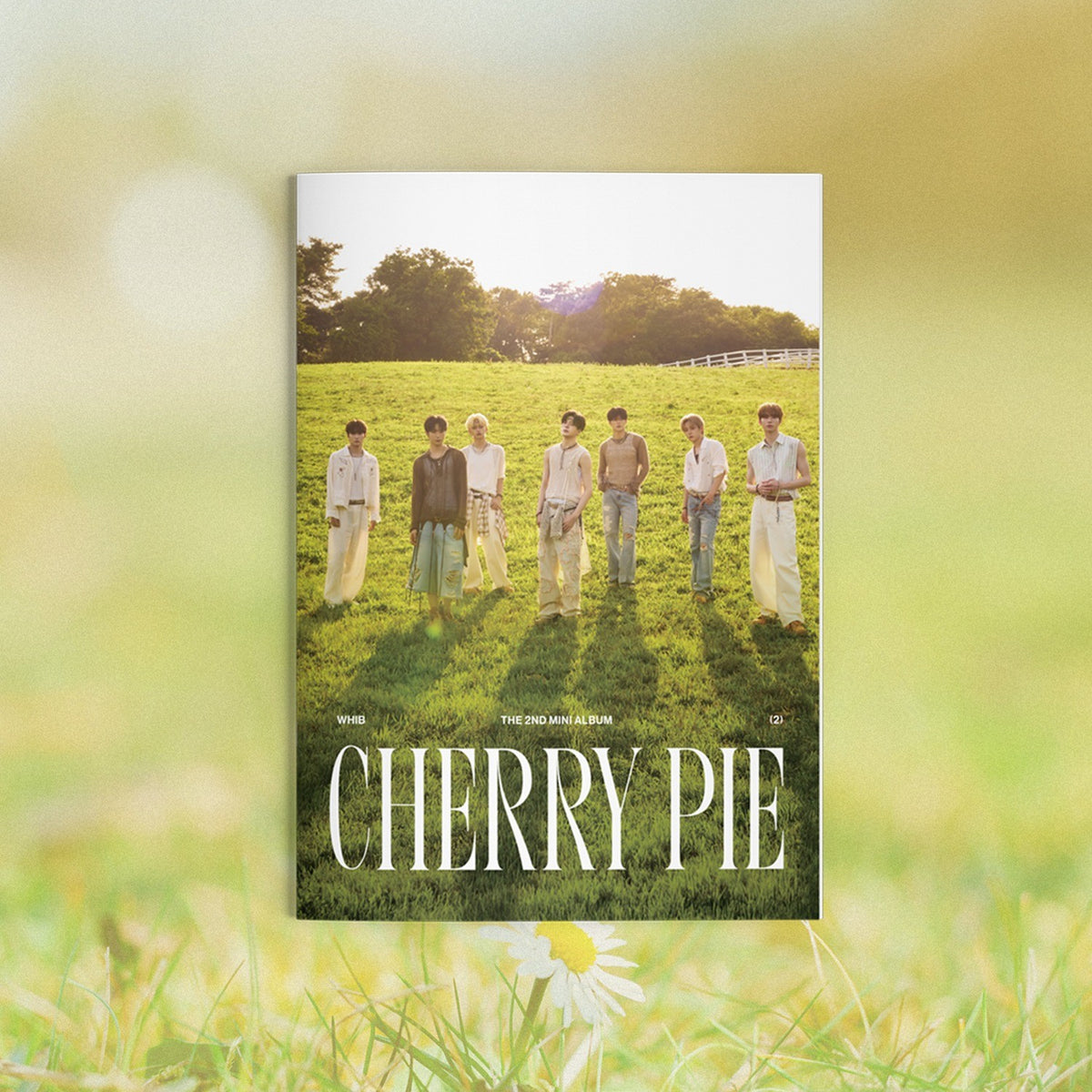 [WHIB|ويب] {Kpop} (One) WHIB - The 2nd Mini Album [CHERRY PIE] (DAYLIGHT ver.) (Photo Book 220 x 298 mm, 60 pages) | ويب - الألبوم المصغّر الثاني [تشيري باي] (نسخة النهار)