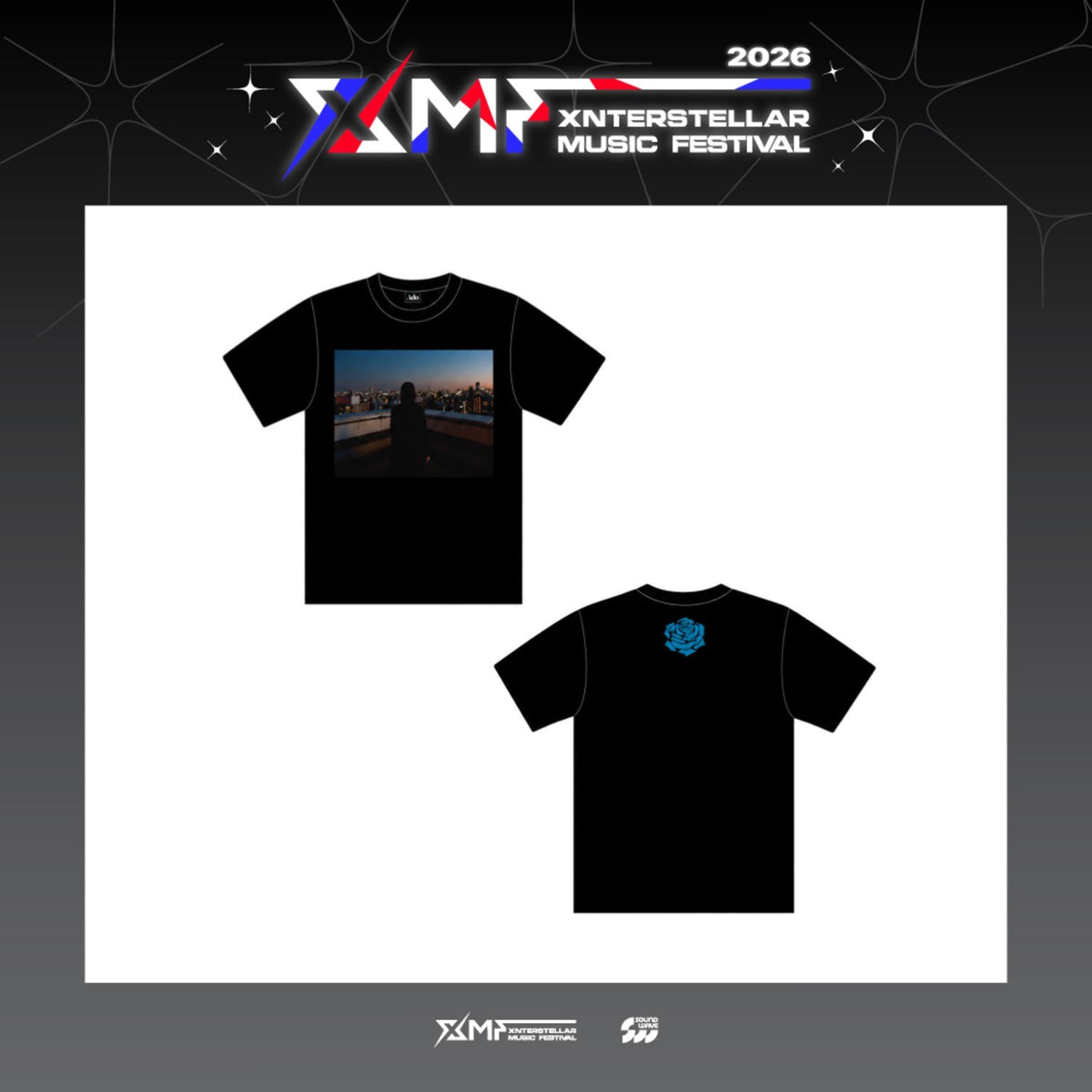 [Ado|آدو] {Kpop} (One) ADO - Vivarium T-Shirt (Black, Size XL / XXL) (XMF 2026 Xnterstellar Music Festival) | آدو - تي شيرت فيفاريوم (أسود، مقاس XL / XXL)