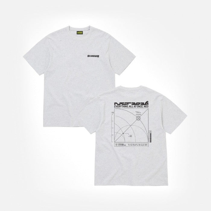 [NCT|ان سي تي] (One) NCT - T-Shirt (A ver., Free Size) (NCT 10th Anniversary [NCT 2026] Exhibition : Neo Dimension) | ان سي تي - تي شيرت (النسخة A، مقاس حر) (معرض NCT 2026 للذكرى العاشرة : نيو دايمنشن)