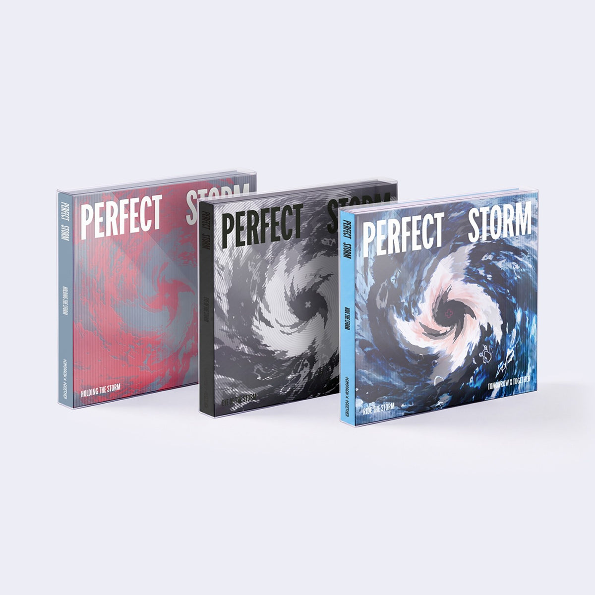 [TXT|تي اكس تي] (Set) TOMORROW X TOGETHER - 9th Mini Album [PERFECT STORM] (Photobook Ver., Full Set of 3) | تومورو × توغيذر - الألبوم المصغر التاسع [بيرفكت ستورم] (نسخة كتاب الصور، طقم كامل 3 نسخ)