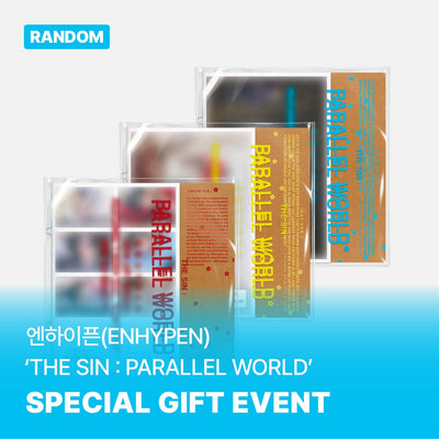 [ENHYPEN|انهايبن] (One) ENHYPEN - Spin-off Single [THE SIN : PARALLEL WORLD] (DREAM / DAY / NIGHT Ver., random 1 of 3) | انهايبن - سينغل [THE SIN : PARALLEL WORLD] (نسخة DREAM أو DAY أو NIGHT، عشوائية من ٣)
