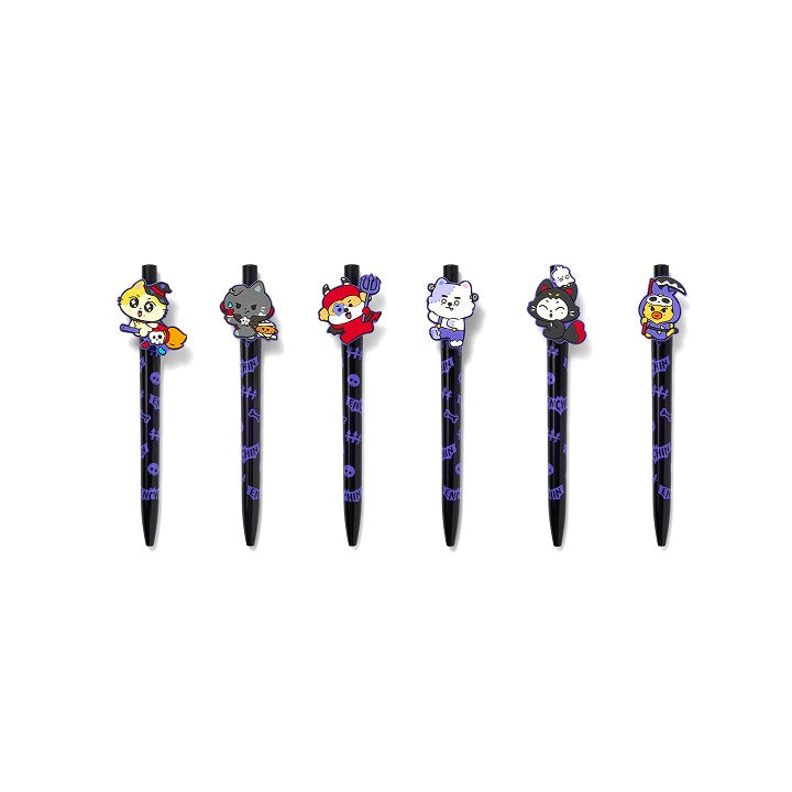 [ENHYPEN|انهايبن] (One) ENHYPEN - SPOOKY ENCHIN Character Pen 13.8 cm, 6 Characters (SPOOKY ENCHIN) | انهايبن - قلم بشخصية SPOOKY ENCHIN ١٣٫٨ سم، ٦ شخصيات (مجموعة SPOOKY ENCHIN)