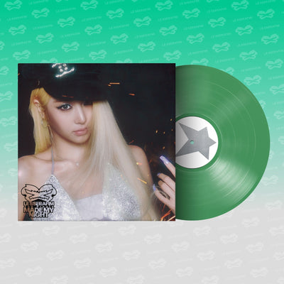 [LE SSERAFIM|لو سيرافيم] {Kpop} (One) LE SSERAFIM - 2nd Single Album [Made My Night] (Vinyl LP, SPRING GREEN Ver.) 302 x 302 mm | لو سيرافيم - الألبوم المفرد الثاني [Made My Night] (أسطوانة فينيل، نسخة SPRING GREEN) ٣٠٢ × ٣٠٢ مم