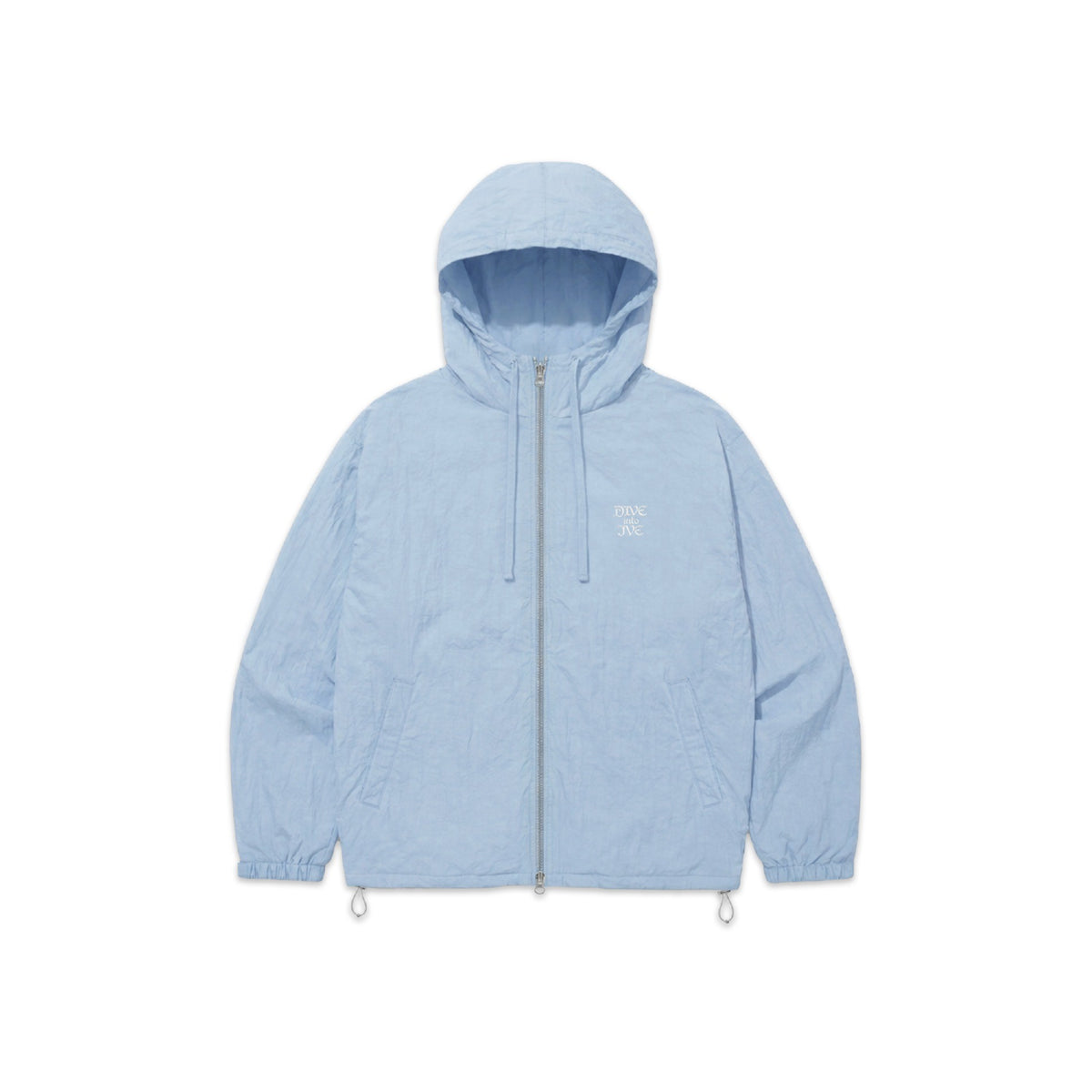 [IVE|آيف] {Kpop} (One) IVE - Windbreaker Free Size (Shoulder 55 / Chest 60.5 / Length 72 cm) (IVE THE 4TH FAN CONCERT [DIVE into IVE]) | آيف - جاكيت واقٍ من الرياح مقاس حر (كتف 55 / صدر 60.5 / طول 72 سم) (حفل آيف الرابع [دايف إنتو آيف])