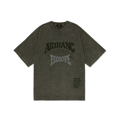 [BTS|بانتقان] (One) BTS - S/S T-Shirt (WORLD TOUR 'ARIRANG' Europe) | بي تي اس - تي شيرت بأكمام قصيرة (جولة أريرانغ العالمية - أوروبا)