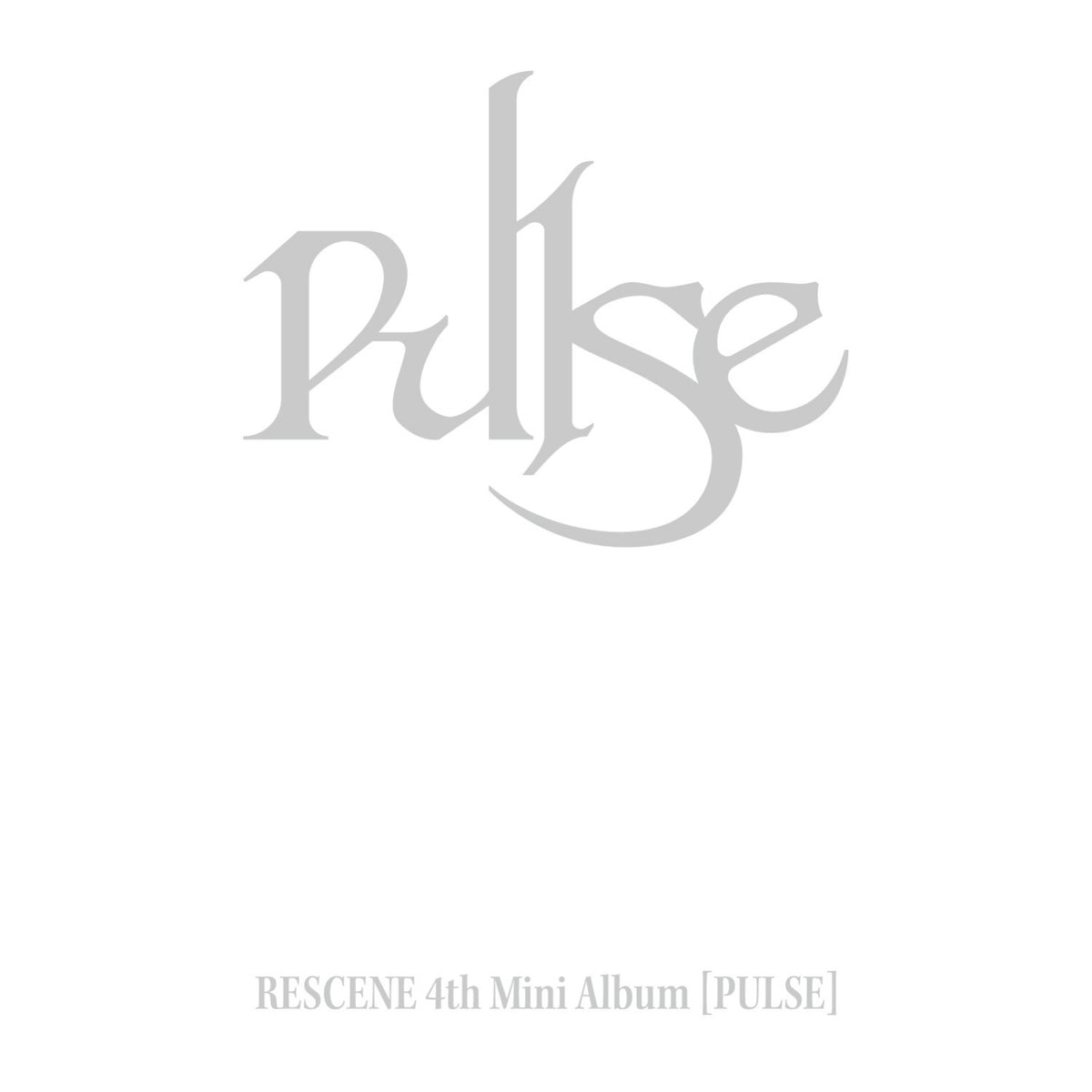 [RESCENE|ريسين] {Kpop} (One) RESCENE - The 4th Mini Album [PULSE] (Standard Ver.) 23 x 30 cm Photobook + CD | ريسين - الألبوم المصغر الرابع [بالس] (النسخة القياسية)