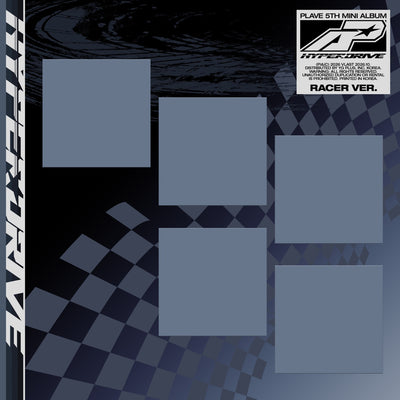 [PLAVE|بلايف] {Kpop} (Set) PLAVE - 5th Mini Album [HYPERDRIVE] (Racer Ver.) Set of 5 | بلايف - الألبوم المصغر الخامس [HYPERDRIVE] (نسخة الراسر) طقم من ٥